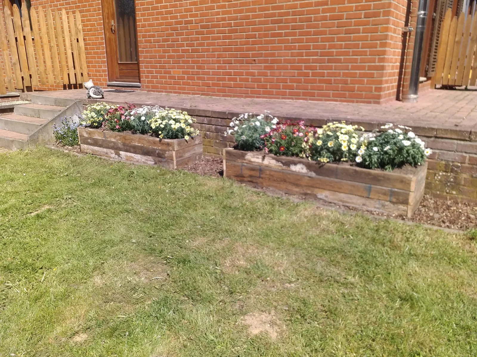 Bac à Fleurs Champêtre - Création artisanale en bois massif par Le Petit Menuisier